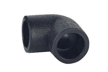 Accessori per tubi dell'HDPE del gomito del ° di estremità 90 di risanamento dell'acqua