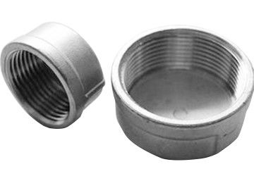 Cappuccio a grandezza naturale del tubo filettato dell'acciaio inossidabile di 1,5 SS304L
