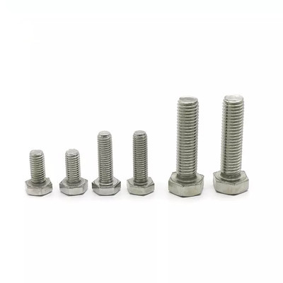 Gli accessori per tubi d'acciaio industriali ad alta resistenza e di tensione ASTM A307 Bolt HDG zincano placcato