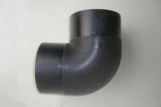 HDPE dell'incavo della plastica di polietilene di JIS SDR11 un gomito da 90 gradi