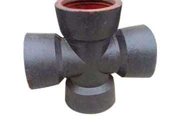 Accessori per tubi duttili del ferro del T dell'incrocio della conduttura del suolo