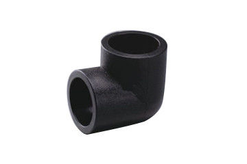 Accessori per tubi dell'HDPE del gomito del ° di estremità 90 di risanamento dell'acqua