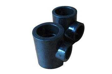 Accessori per tubi dell'HDPE del T di estremità dell'incavo del giunto della vite di salute di ministero