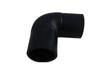Incavo del tubo della plastica di polietilene gomito del pe da 90 gradi degli accessori per tubi dell'HDPE
