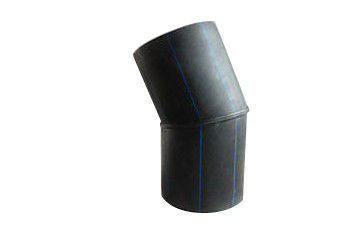 HDPE unito perfetto del tubo della saldatura un gomito da 45 gradi