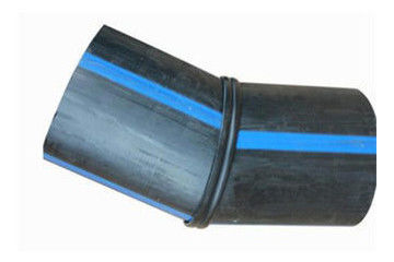 HDPE unito perfetto del tubo della saldatura un gomito da 45 gradi