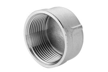 accessori per tubi infilati dell'acciaio inossidabile del cappuccio 304L 1,5