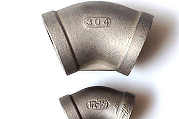 accessori per tubi infilati dell'acciaio inossidabile del gomito 316L 4