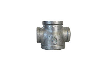 Accessori per tubi galvanizzati incrocio della ghisa malleabile