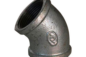 ASME accessori per tubi del acciaio al carbonio del Cs del gomito da 45 gradi