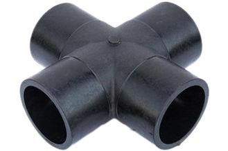 La vite ha collegato il T dell'incrocio dell'HDPE della resina termoplastica