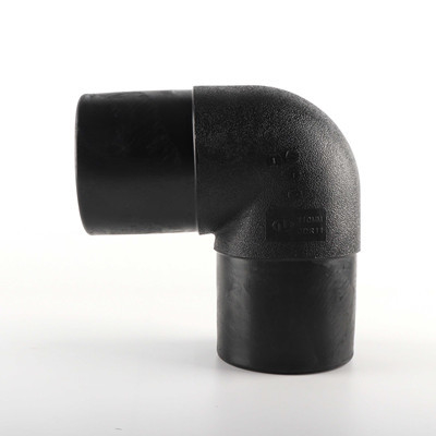 Accessorio per tubi del PE di BACCANO 200mm gomito dell'HDPE da 90 gradi