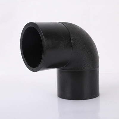 gomito 90 dell'HDPE degli accessori per tubi dell'HDPE PN16 di 110mm