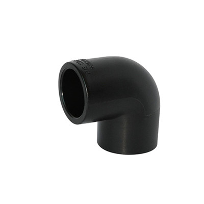 gomito 90 dell'HDPE degli accessori per tubi dell'HDPE PN16 di 110mm
